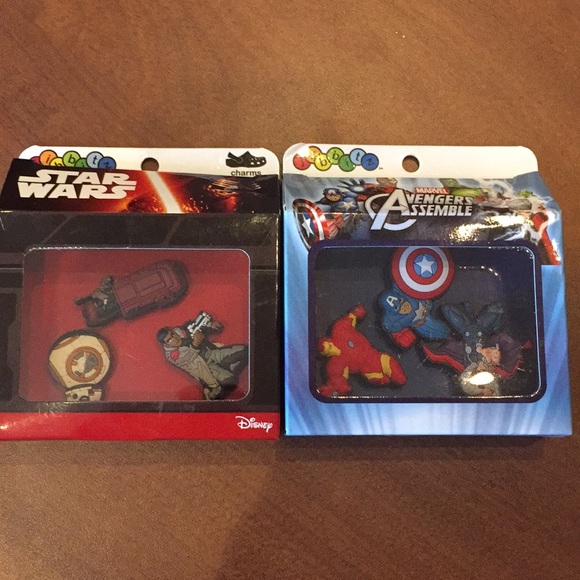 crocs jibbitz marvel
